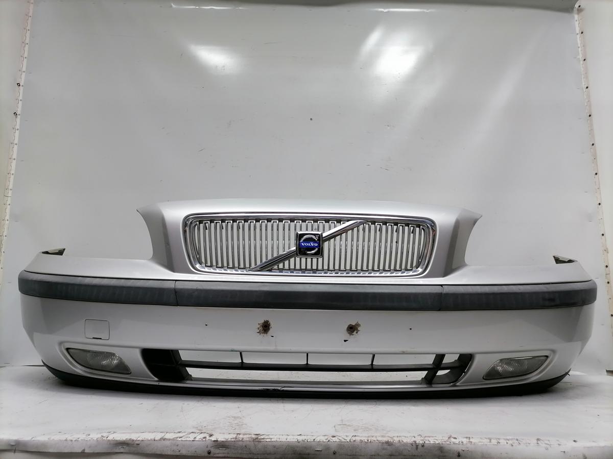 Volvo V70 2 original Sto&szlig;stange Stossf&auml;nger vorn 42600 Silber Bj.2000